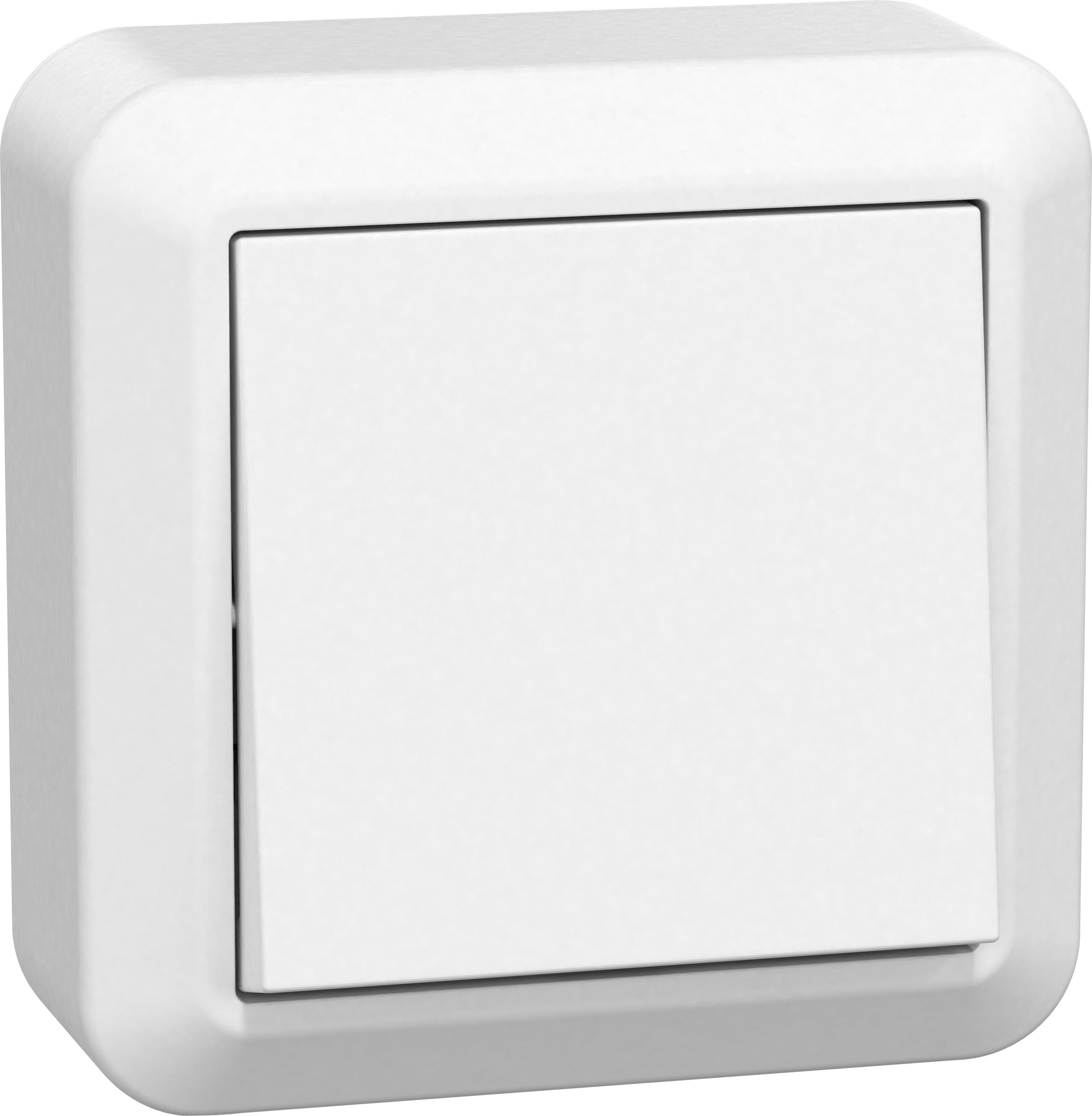 Gelia Connect 2 Home Strømbryter 2-polet, utenpåliggende