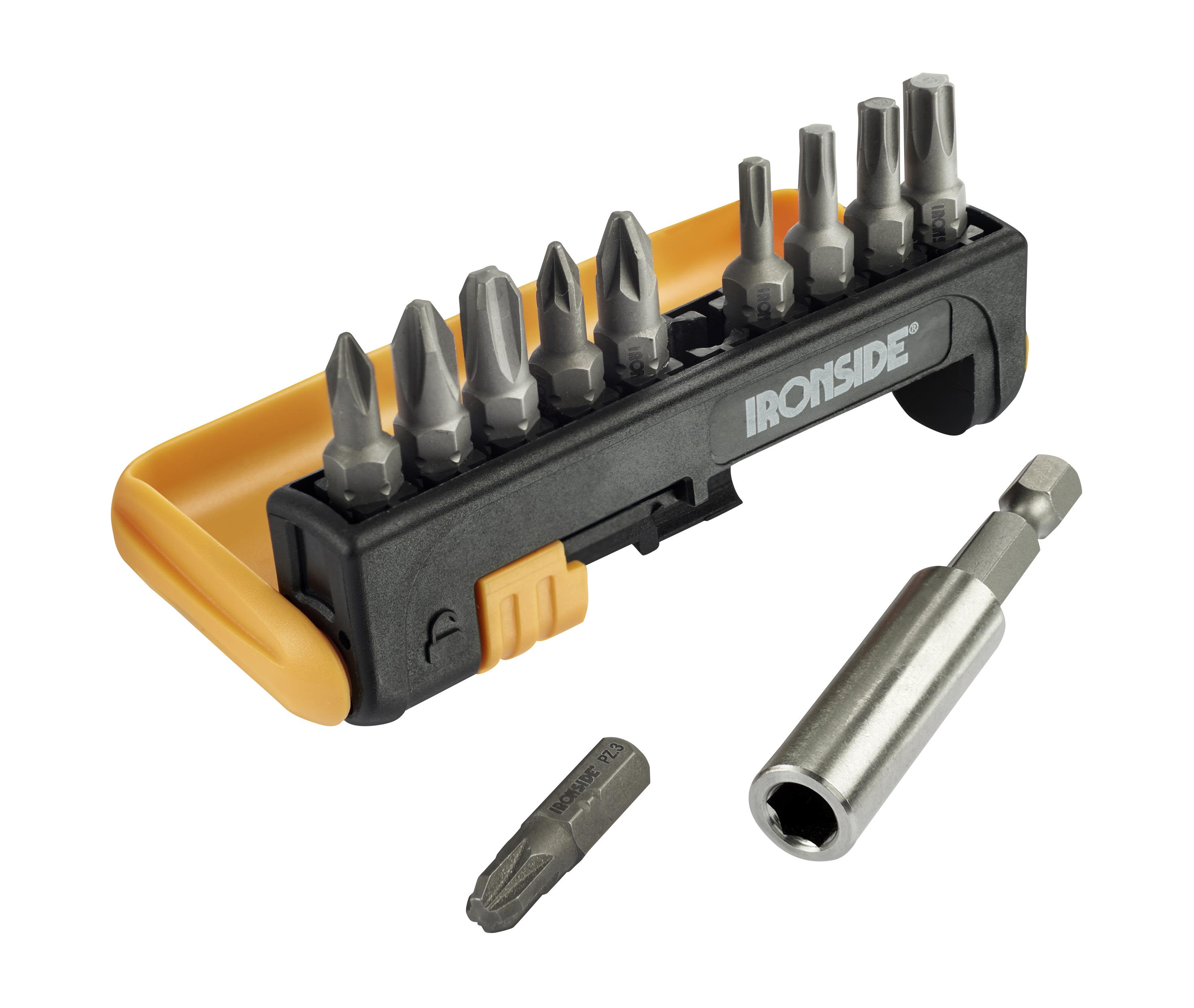Ironside 201737 Bitssats 11 delar, 1/4