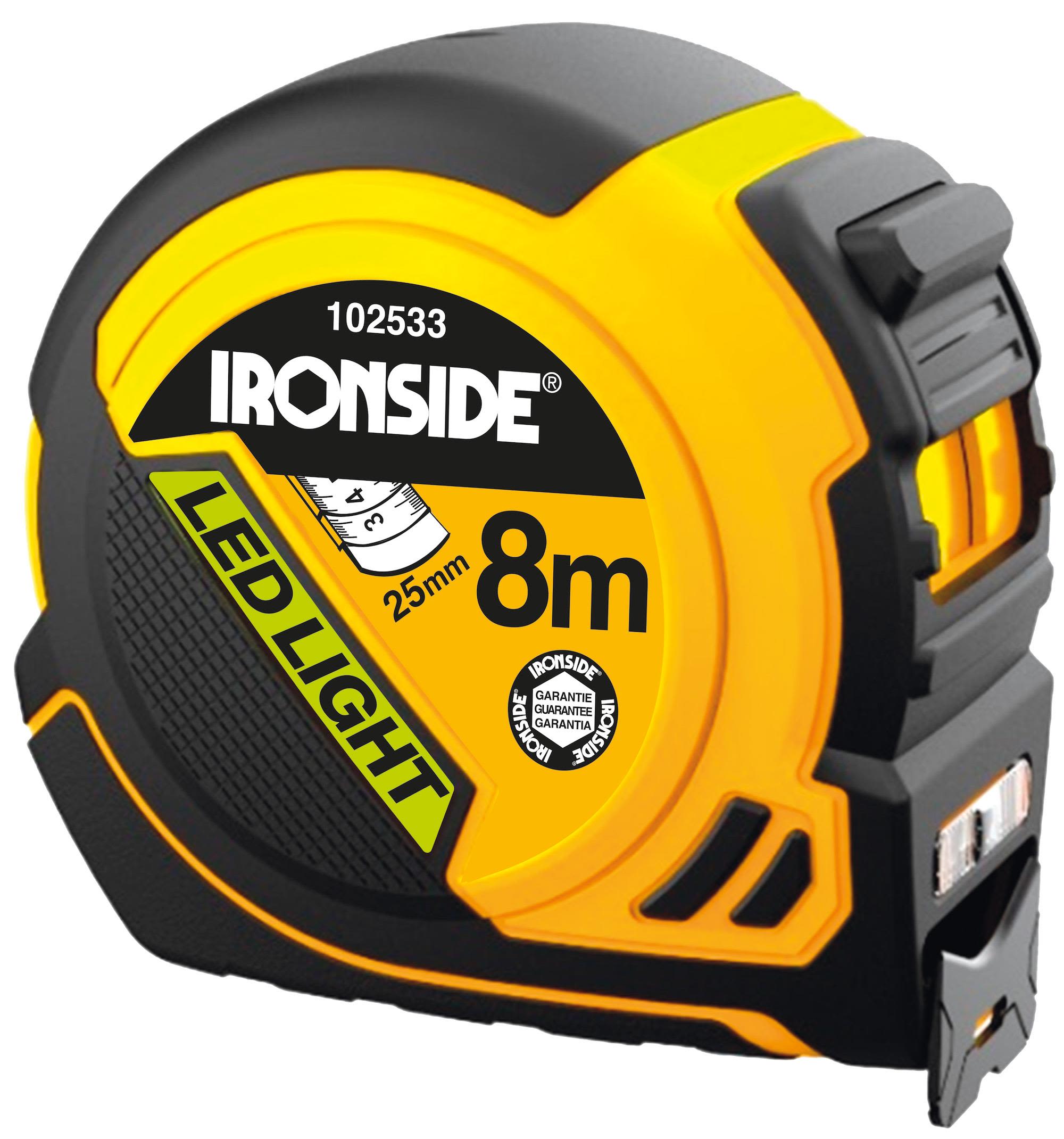 Ironside 102533 Måttband 8 m