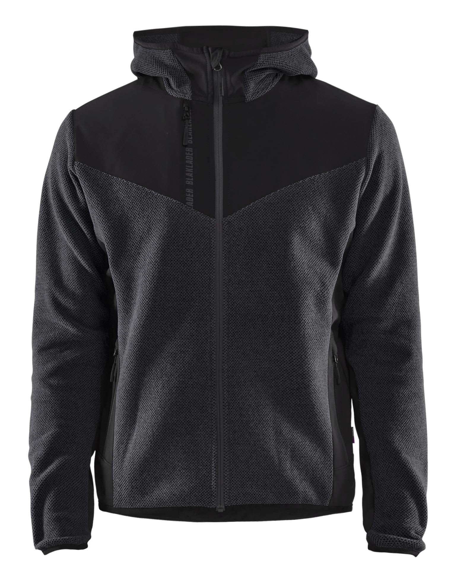 Blåkläder 594025369799M Jacka stickad, med softshell, antracitgrå/svart Antracitgrå/Svart