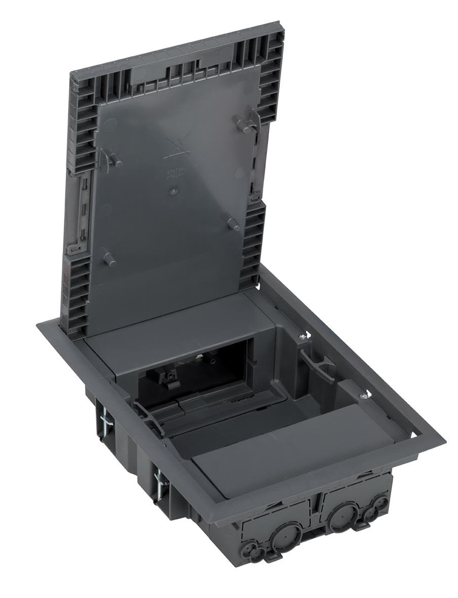 Elit 1172253 Golvbox låg, 2-fack, 69 mm