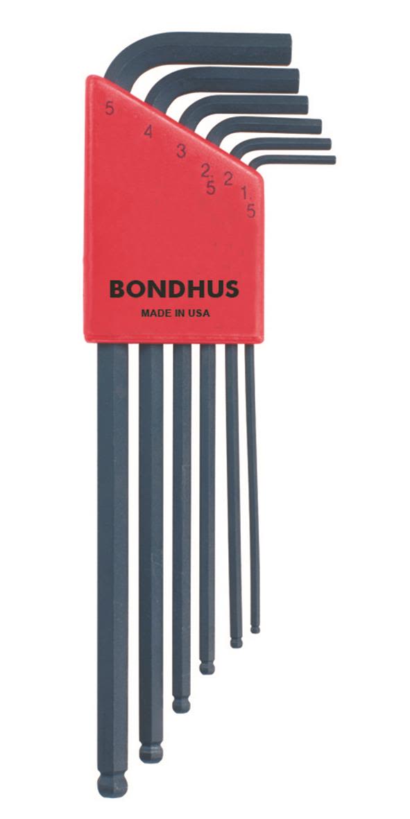 Bondhus 41010946 Vinkelnyckelsats 1,5-5 mm