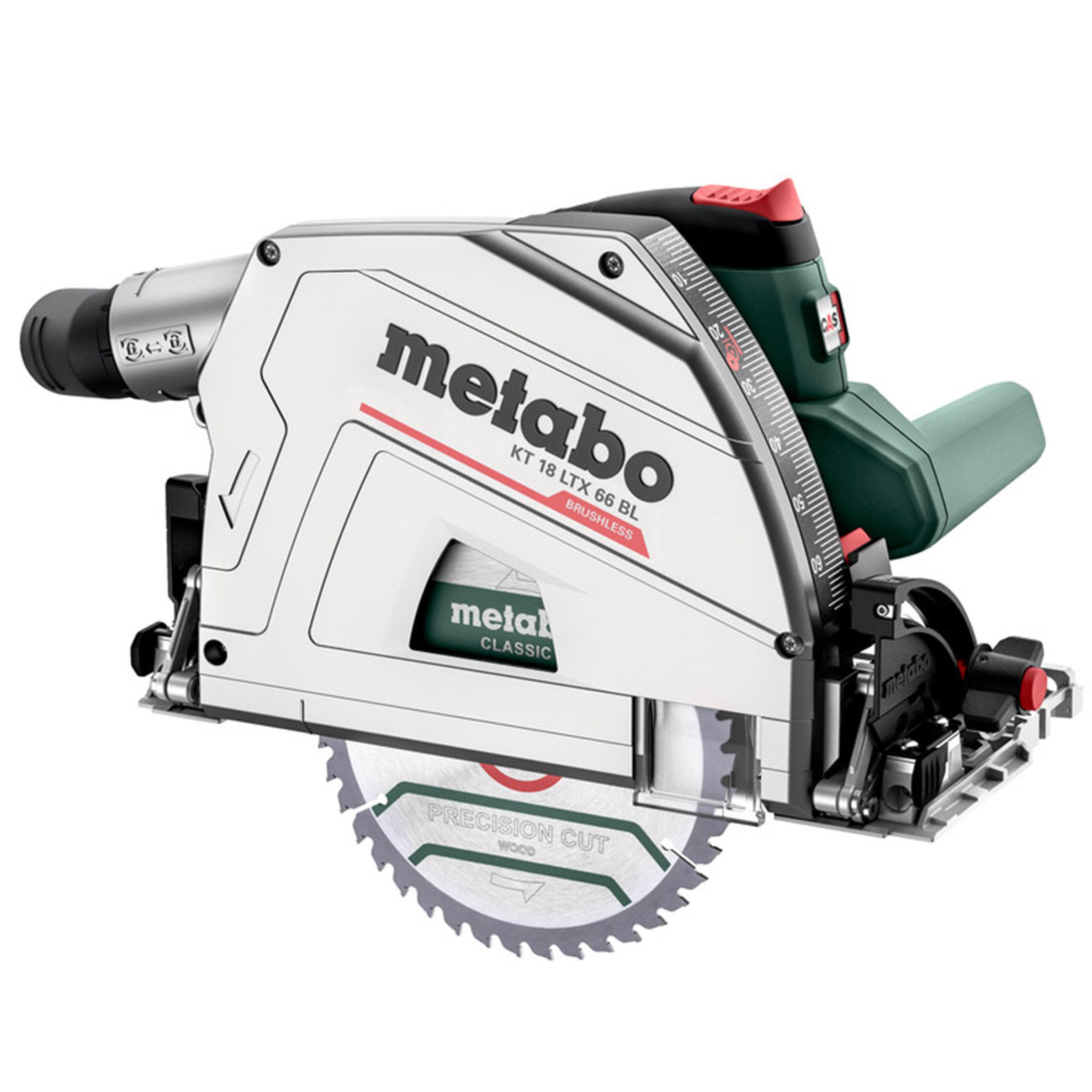 Metabo KT 18 LTX 66 BL  Cirkelsåg med batteri och laddare