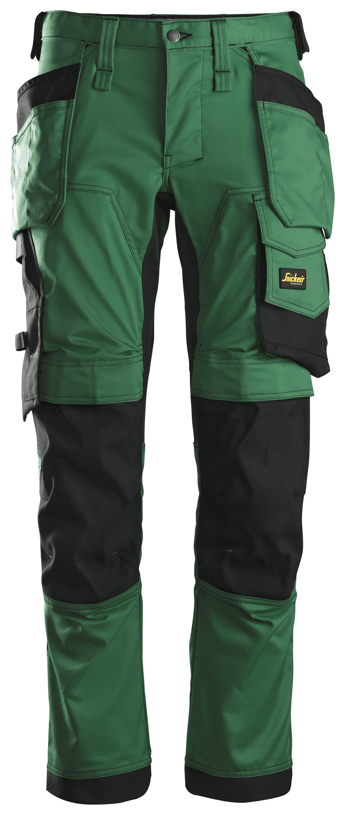 Snickers Workwear 6241 AllroundWork Arbeidsbukse skoggrønn, stretch Skogsgrønn