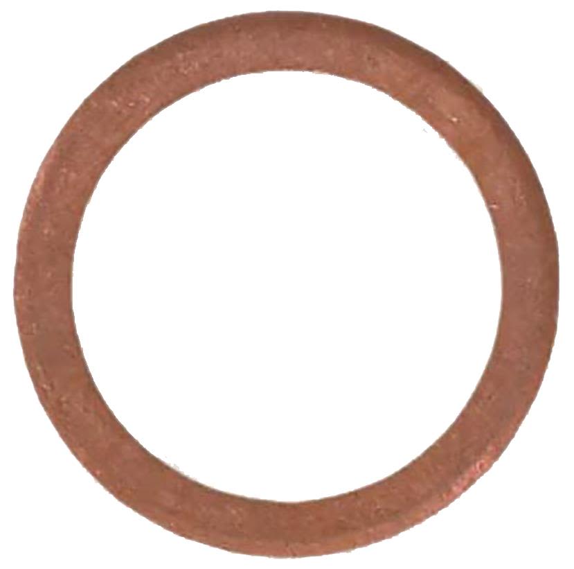 10X14X1 DIN 7603 kobber skive - (100 stk.)