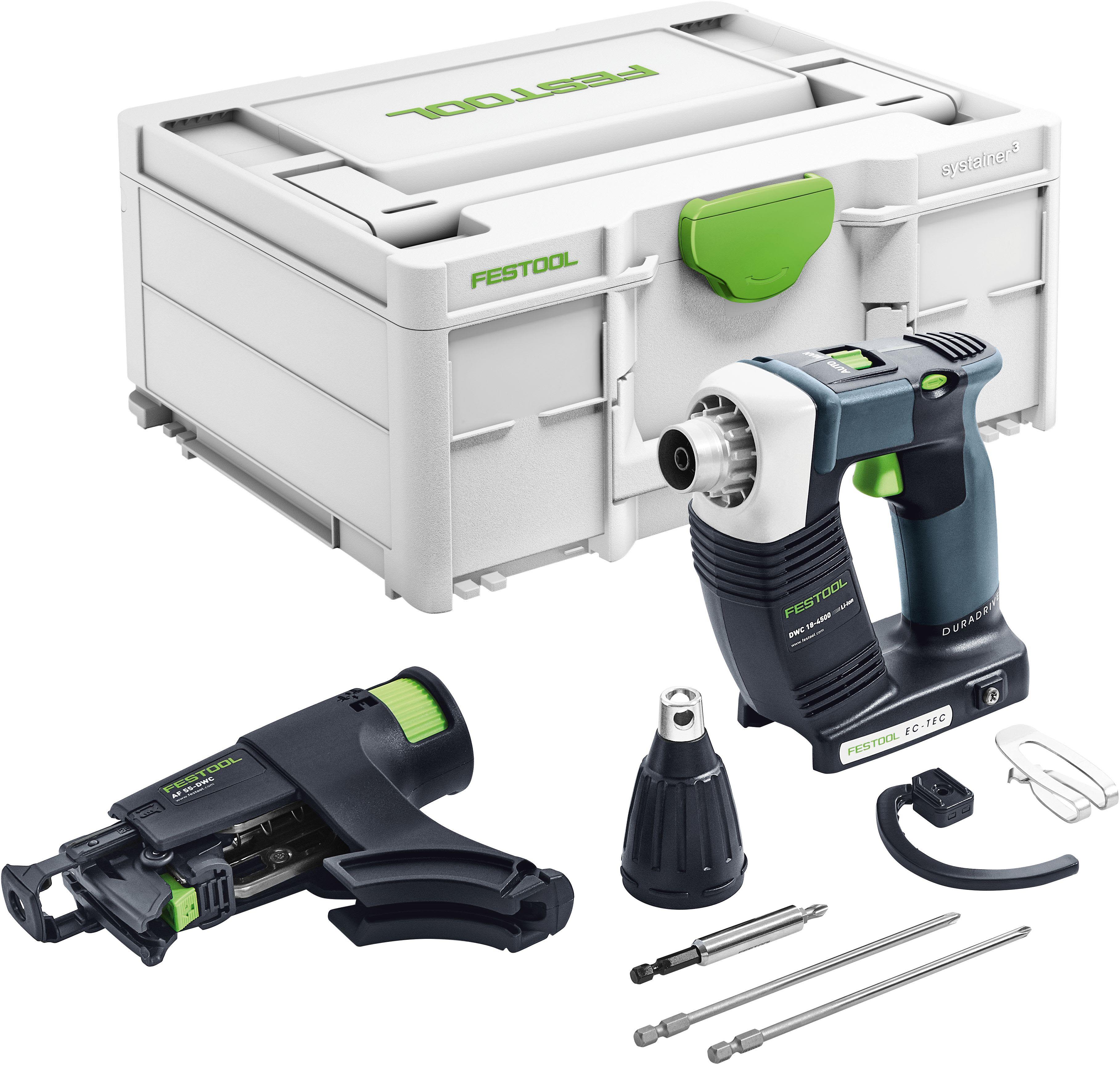 Festool DWC 18-4500 Basic Skruvautomat utan batteri och laddare