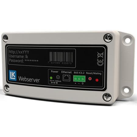 LK Systems ICS.2 Webserver övervakningsenhet