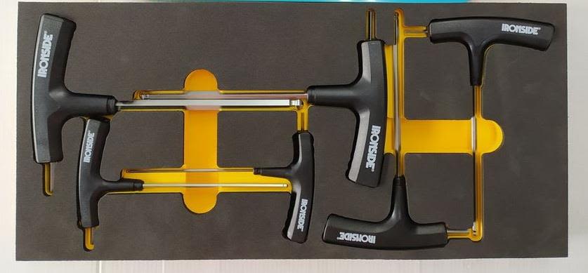 Ironside 102558 Inbyggnadsmodul insex, 6-delar