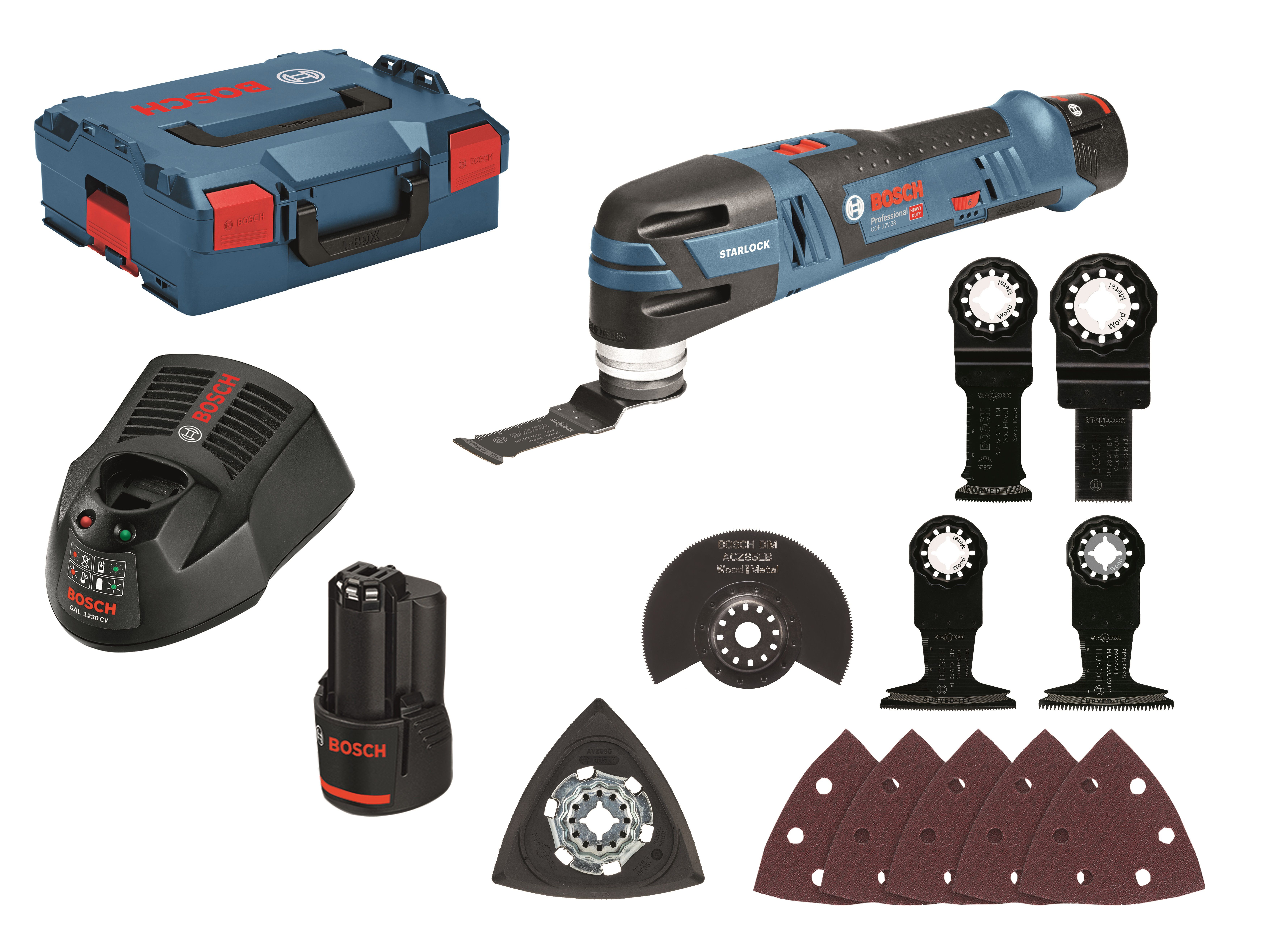 Bosch 06018B5006 Multiværktøj 12 V