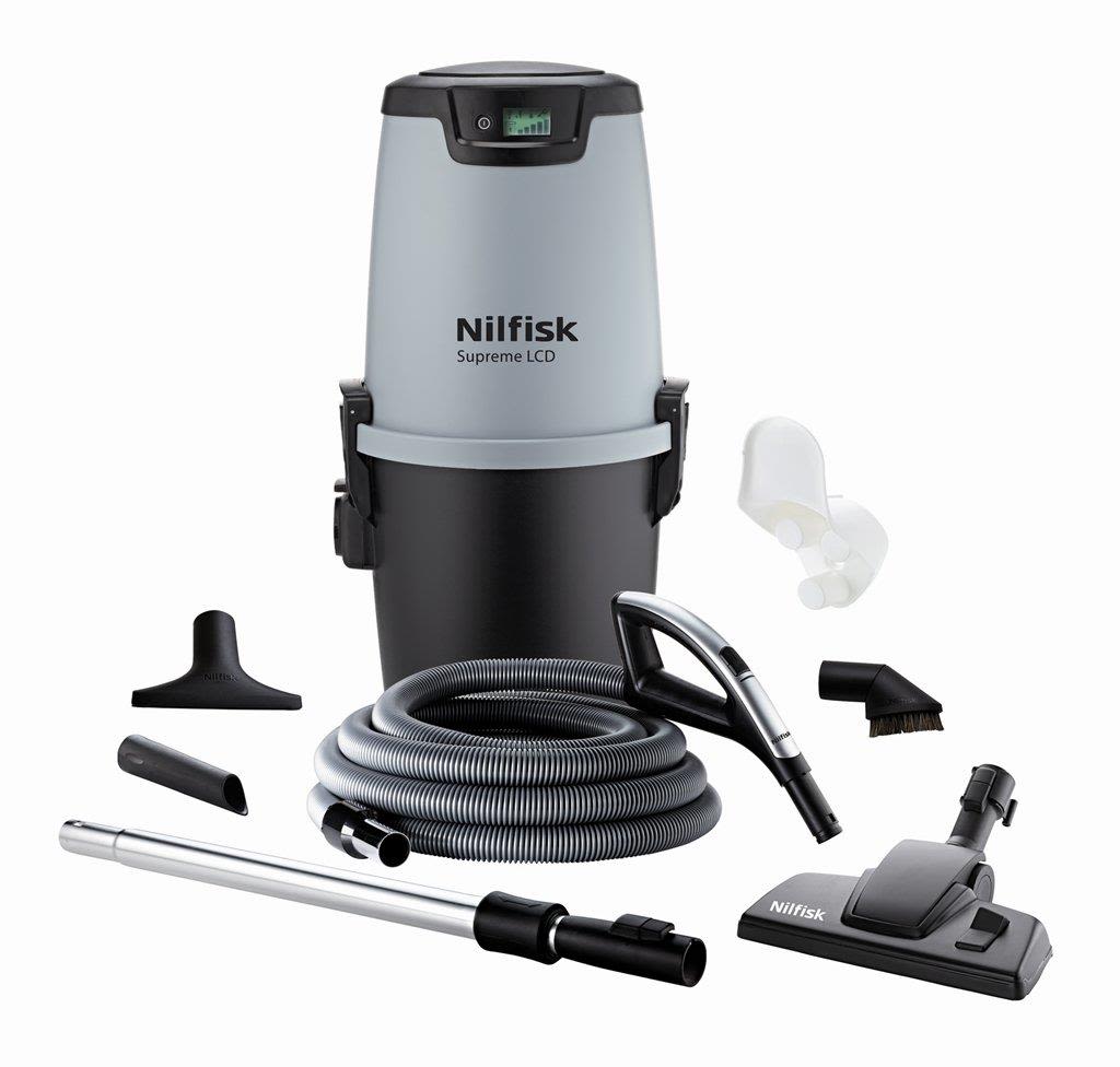 Nilfisk All-In-One LCD Wireless+ Centralstøvsuger