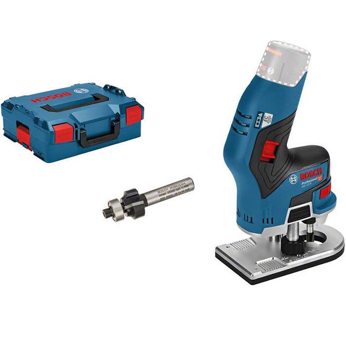 Bosch GKF 12V-8 Kantfres med veske, uten batteri og lader