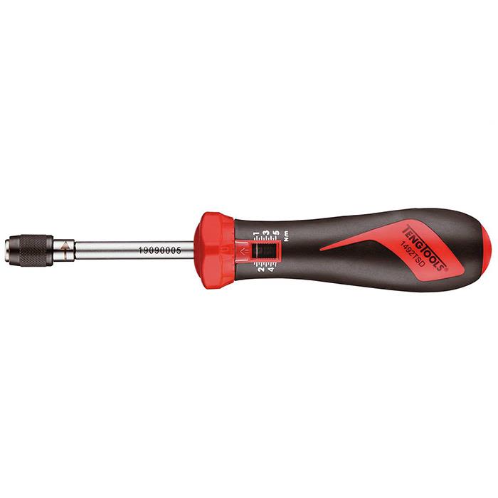 Teng Tools 1492TSD Momentskrutrekker 1/4", 1-5 Nm