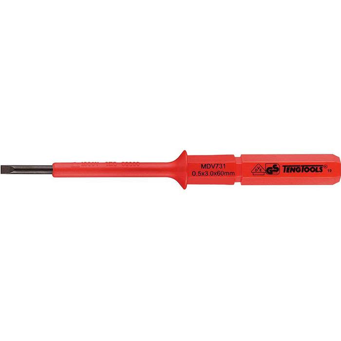 Teng Tools 282910108 Skrutrekkerklinge 0,5 × 3,0 mm, spor