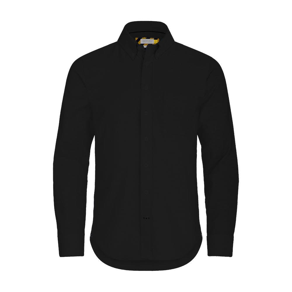 J. Harvest & Frost Yellow Bow Skjorte regular fit Sort
