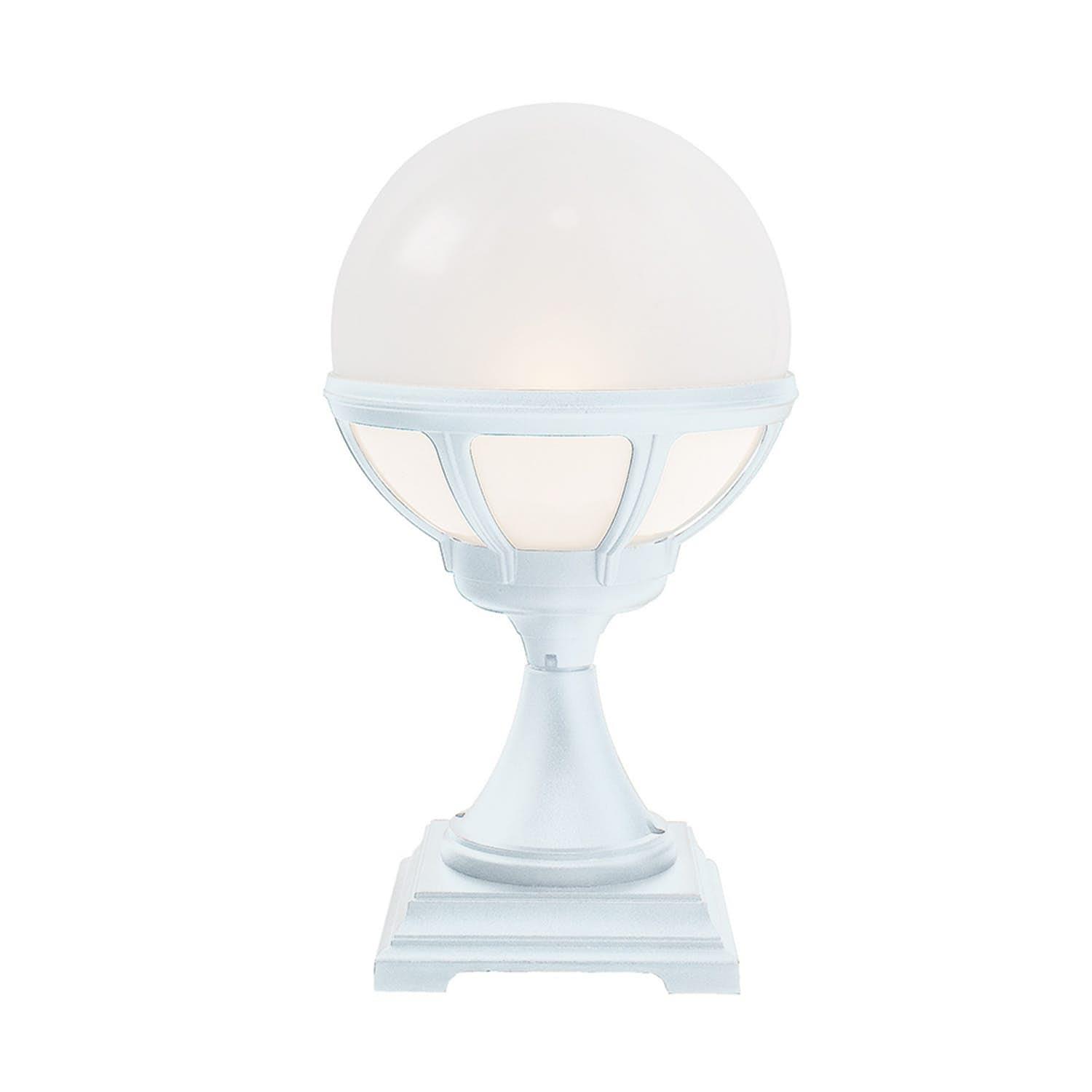 Norlys Bologna 313 Grindlykt E27, 60W, IP44, opal Hvit