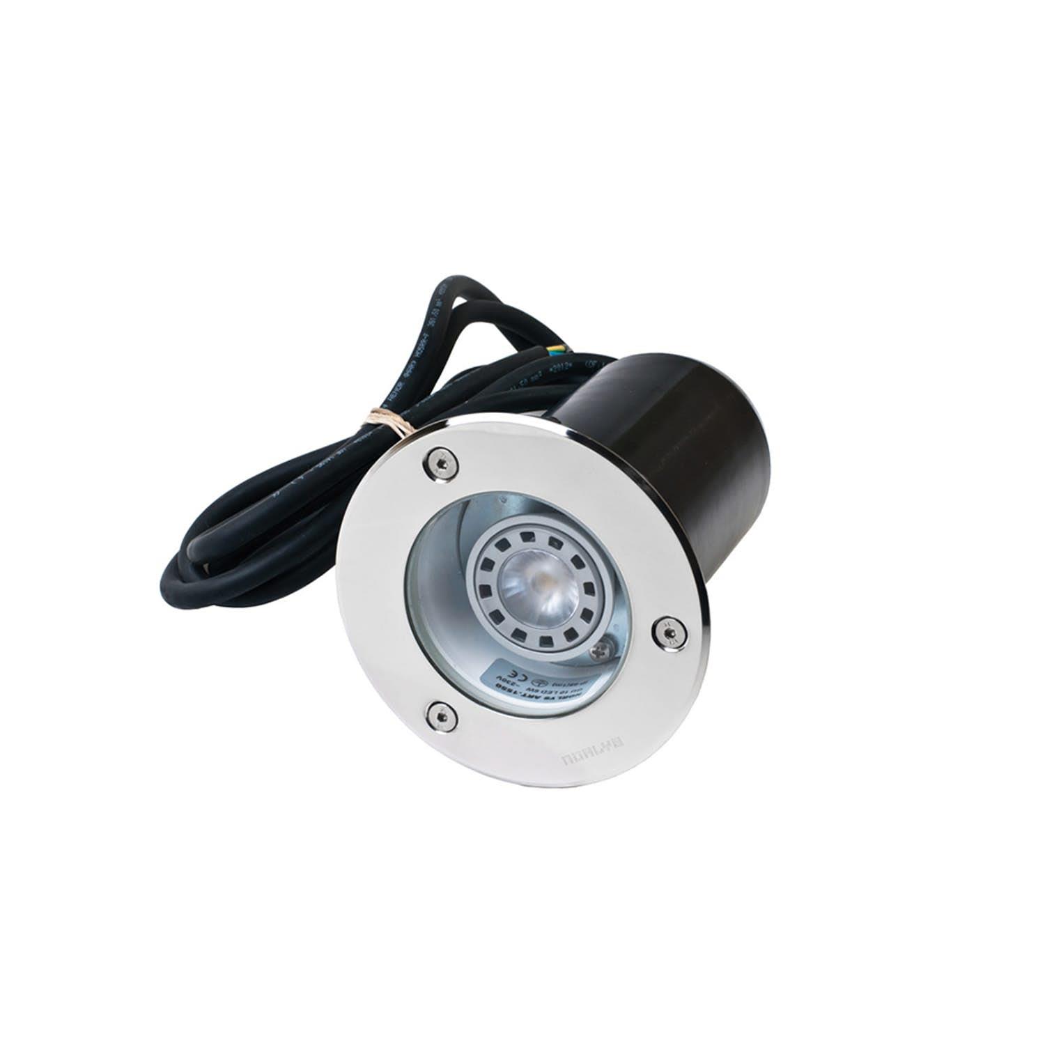 Norlys Rena 1550 Bakkearmatur innfelt, GU10, 5,5 W, IP68, 3000 K