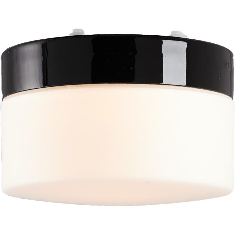 Ifö Electric Opus 200/140 Bastuarmatur IP44, rak, E27 Svart