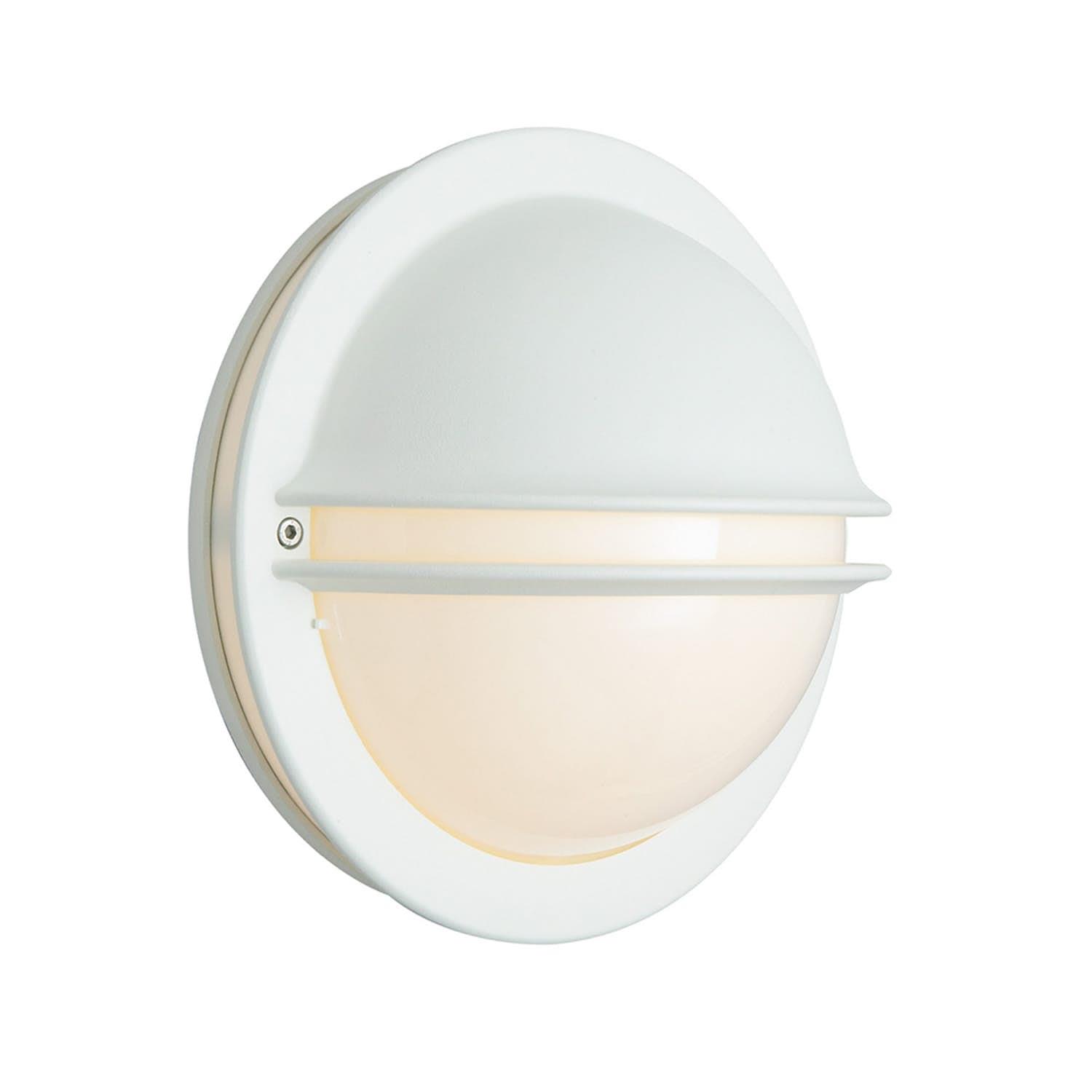 Norlys Berlin 615 Veggarmatur E27, 8,5 W, 2700 K, IP54 Hvit