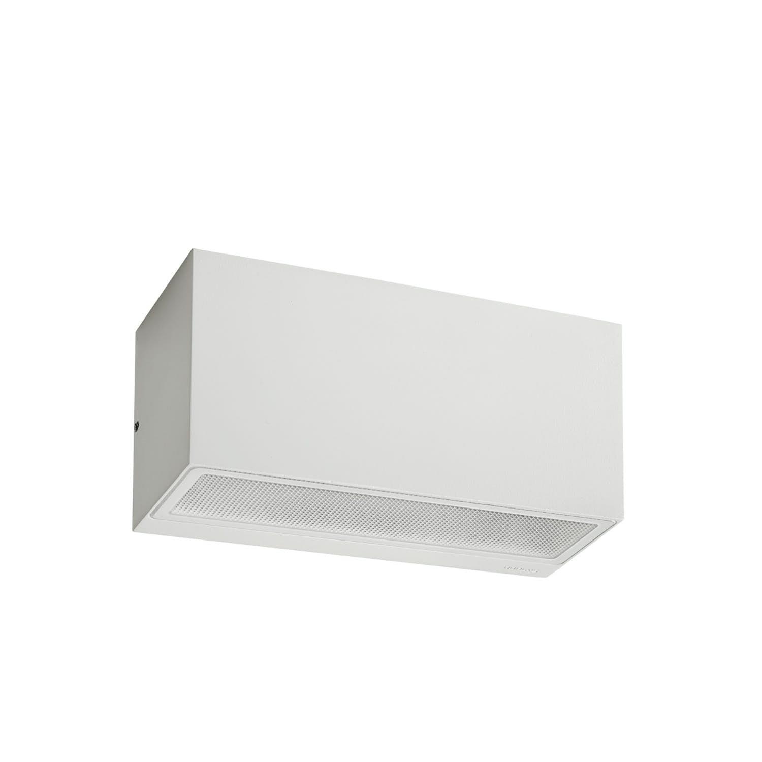 Norlys Asker 1514 Veggarmatur E27, ned, 46 W, IP54 Hvit