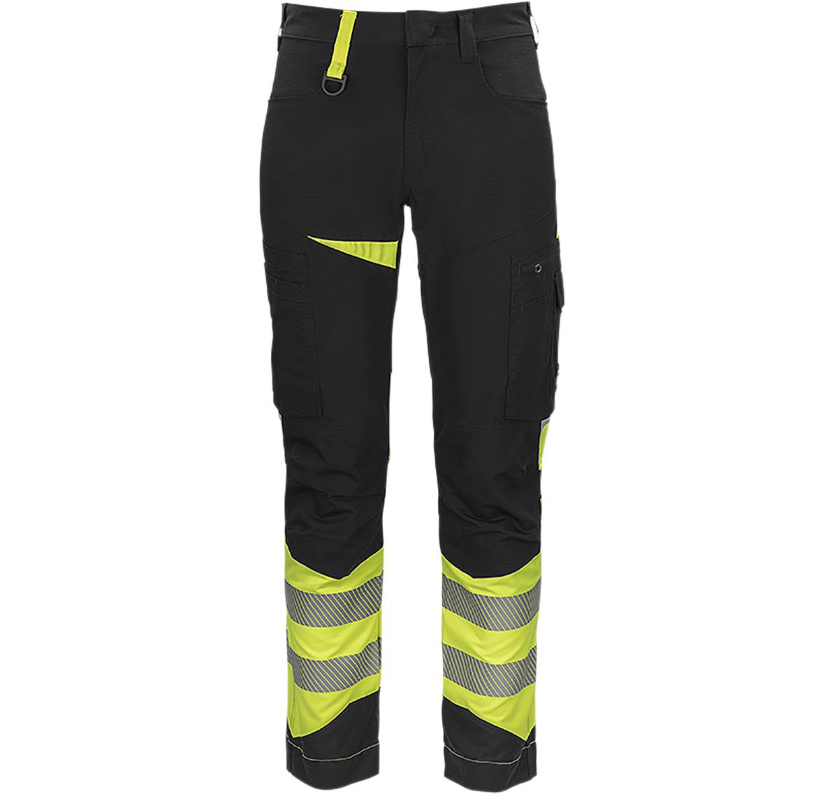 Texstar FP47120991240 Arbeidsbukse Hi-Vis gul/svart Hi-Vis gul/svart