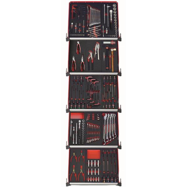 Facom CMM.175BNL Verktygssats 175 delar, 15 moduler
