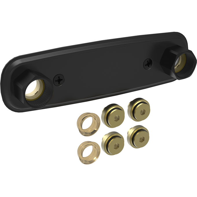 Vatette FG011605053 Blandebøyle matt svart