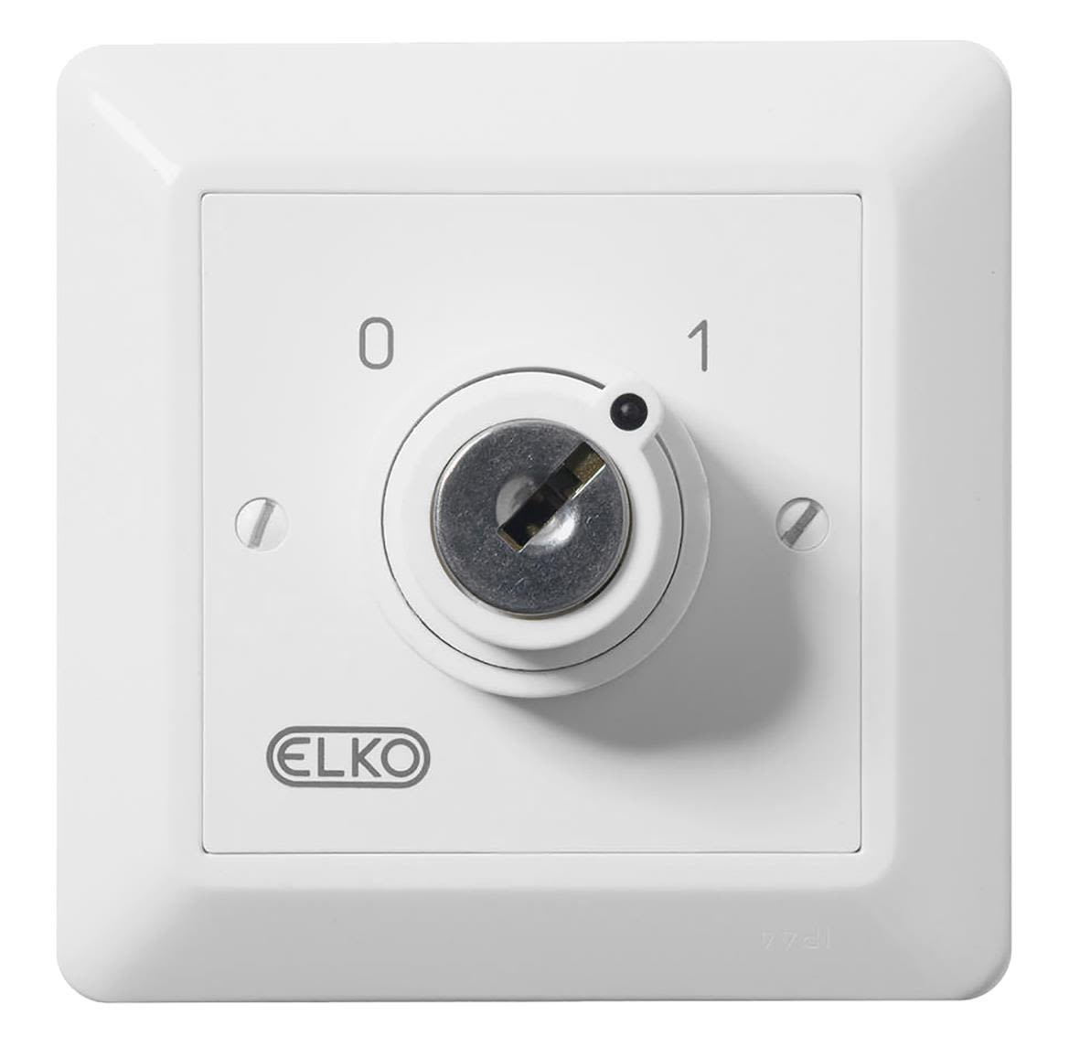 Elko EKO30115 Nøkkelbryter renhvit, 2-polet