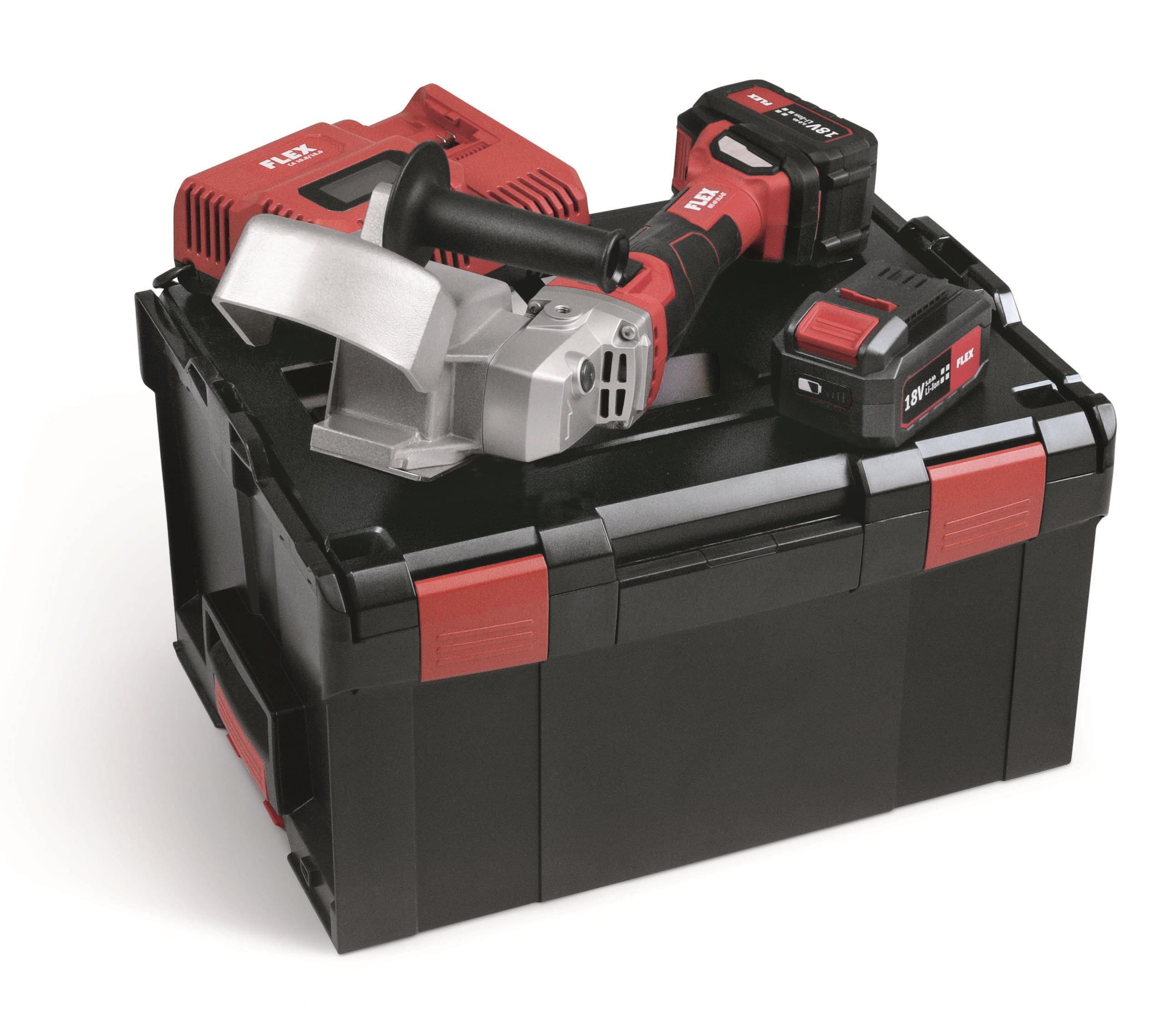Flex RFE40 18.0-EC Rännkroksfräs med batteri och laddare