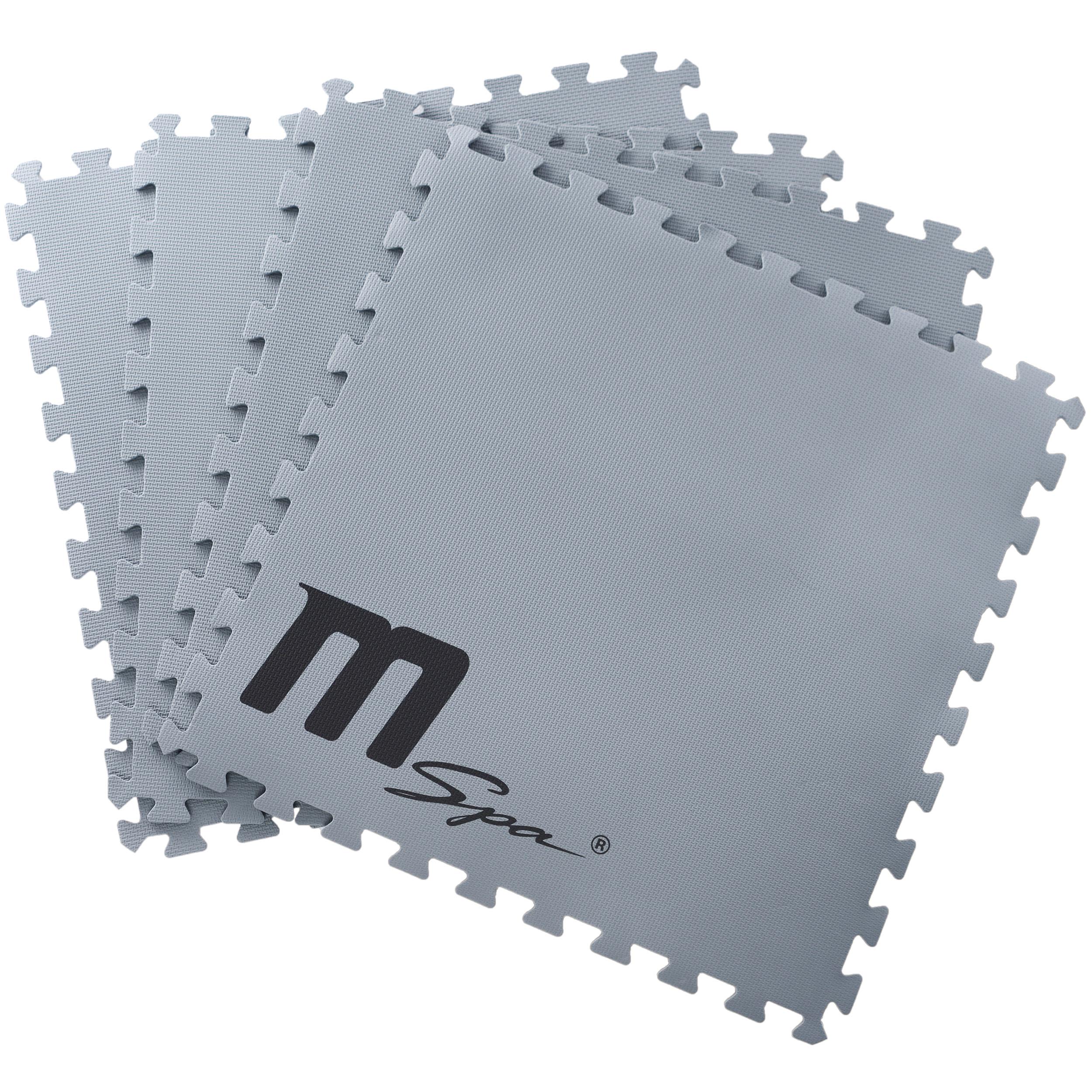 M-Spa 1030040 Isoleringmatta 9 delar, 206x206 cm