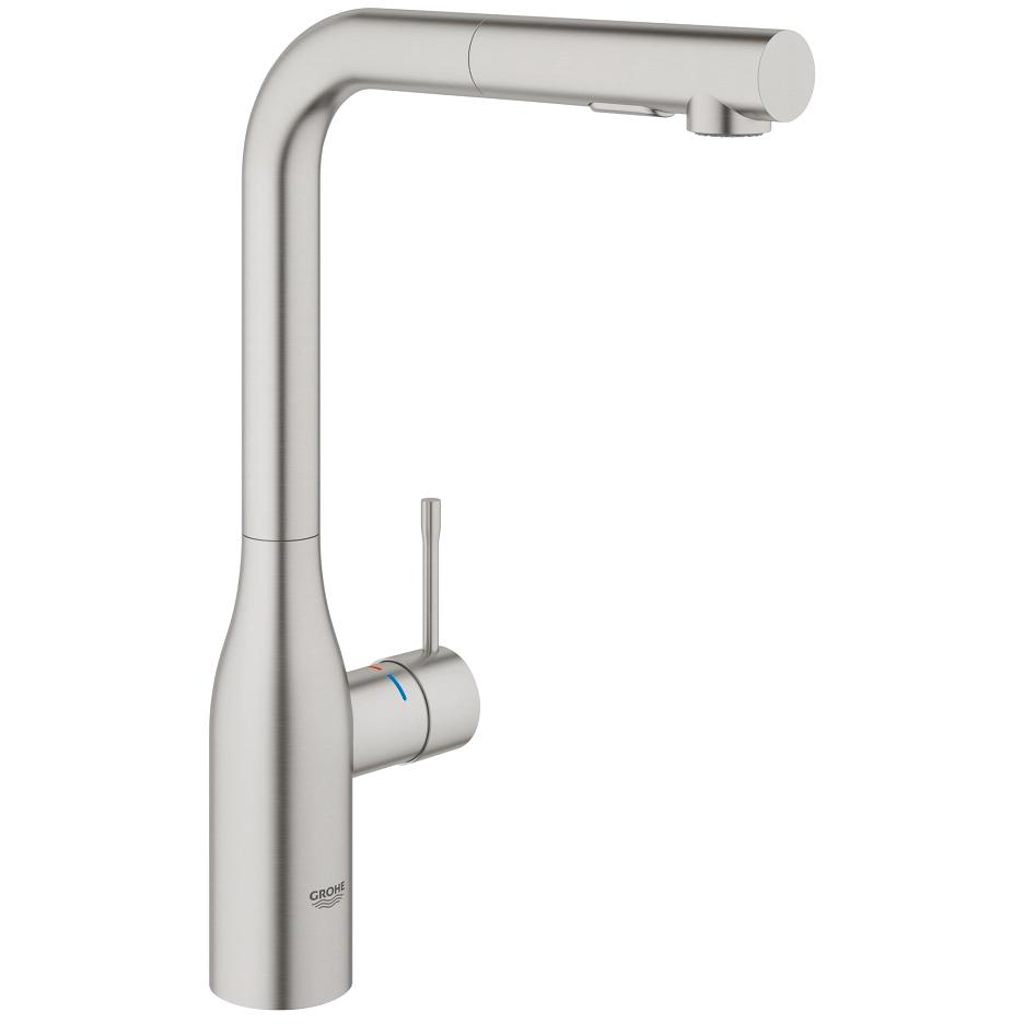 GROHE Essence, Baderomsvask, Kran-håndtak, 1/2, Rustfritt stål