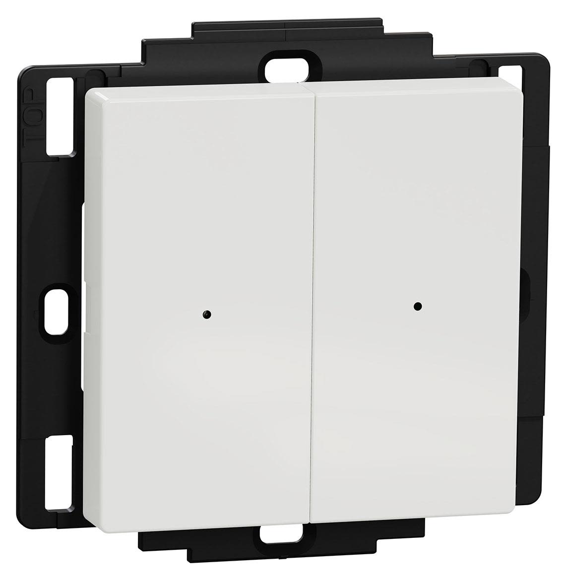 Schneider Electric Wiser WDE002924 Tryckknapp trådlös 2 kanaler