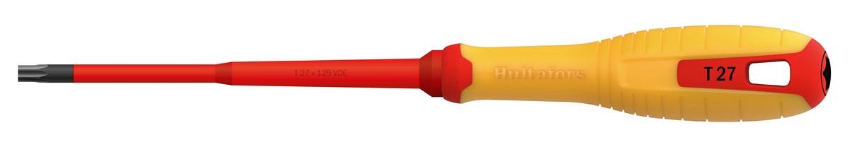 Hultafors 446635 Skrutrekker for Torx, isolert 1000 volt T 27 x 125 VDE
