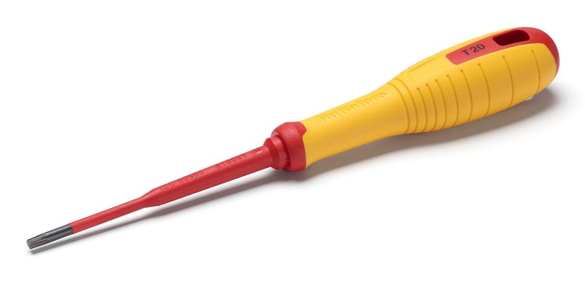 Hultafors 446615 Skrutrekker for Torx, isolert 1000 volt T 20 x 100 VDE