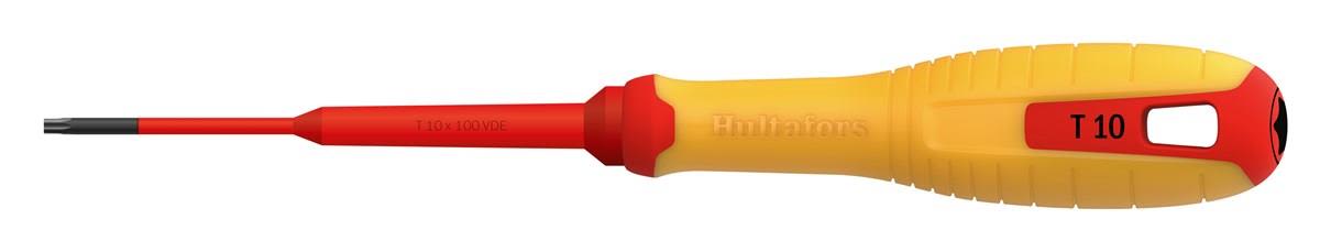 Hultafors 446595 Skrutrekker for Torx, isolert 1000 volt T 10 x 100 VDE
