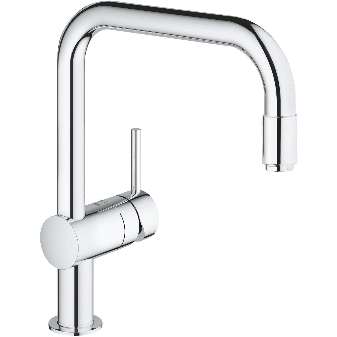 Grohe Minta Kjøkkenbatteri uttrekkbar strålesamler