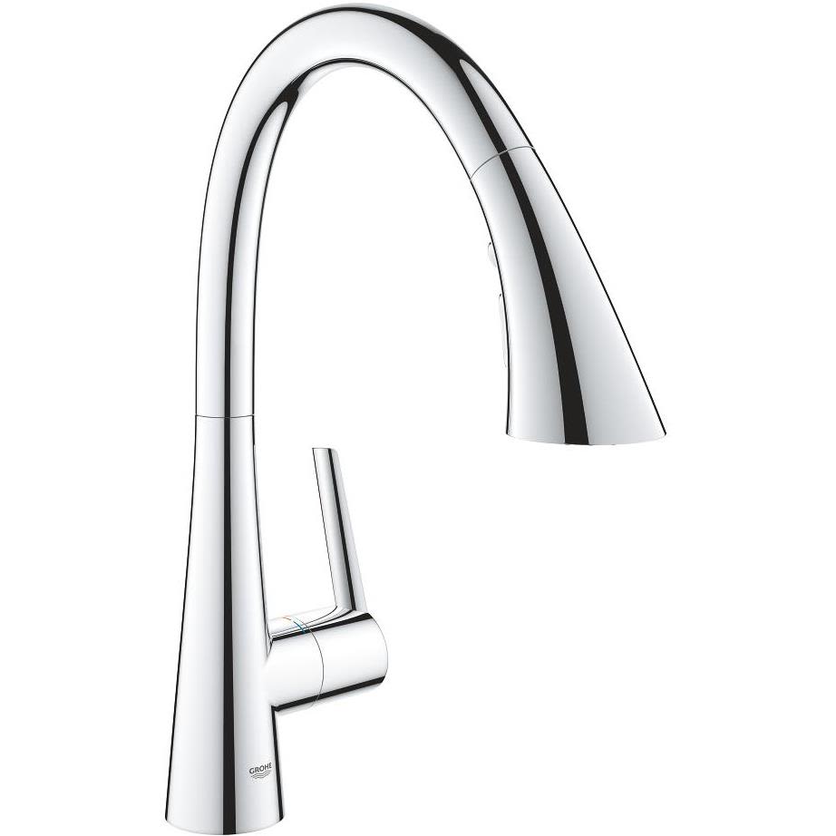 GROHE ZEDRA 2019 ettgreps blandebatteri 231mm tut 1 hull t/kv m/br.tut prøv