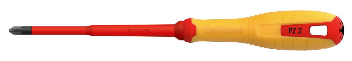 Hultafors 446025 Skruvmejsel för Pozidriv, isolerad 1000 volt PZ 2 x 125 VDE