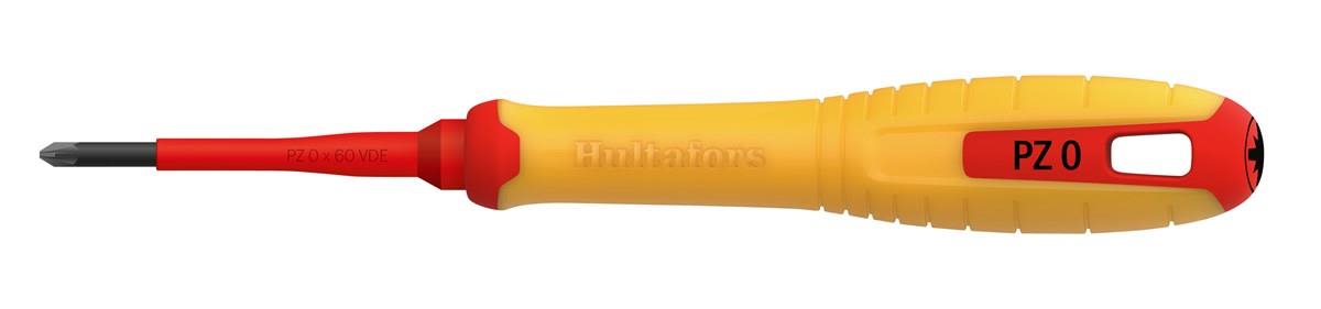 Hultafors 446005 Skrutrekker for Pozidriv, isolert 1000 volt PZ 0 x 60 VDE