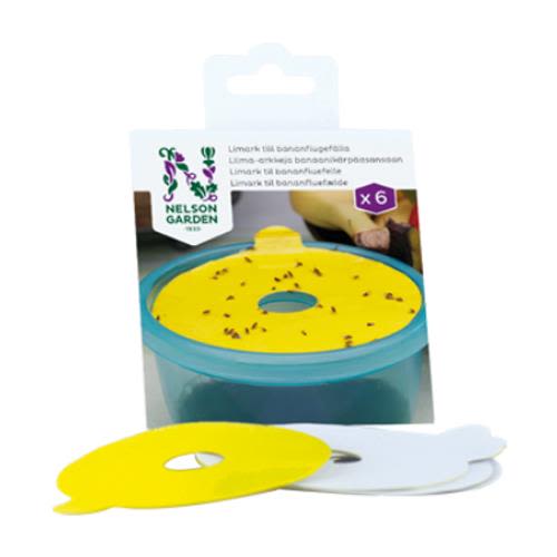 Nelson Garden 8658 Limark till bananflugefälla, 6-pack