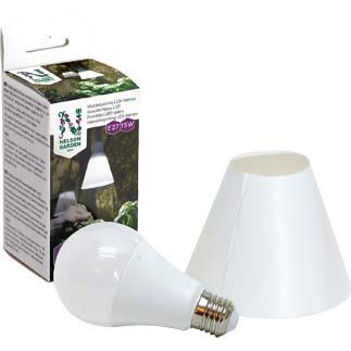Nelson Garden 5571 LED-växtbelysning 15 W, E27, med skärm