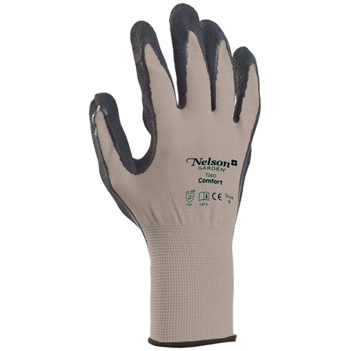 Nelson Garden Comfort Trädgårdshandske grå Grå