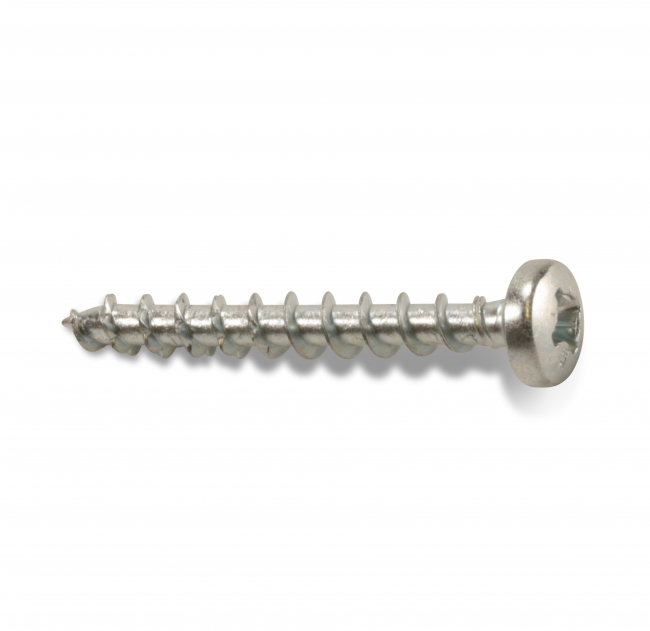 Heco 9601101 Treskrue TRX, galvanisert 3,5 x 15 mm, 20-pakning
