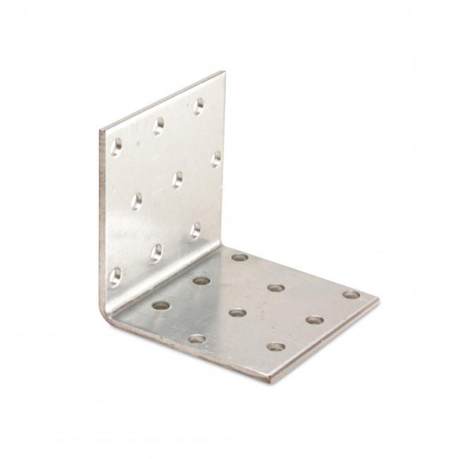 Heco 792256060810 Vinkelbeslag varmgalvanisert 2,5 x 60 x 60 x 80 mm