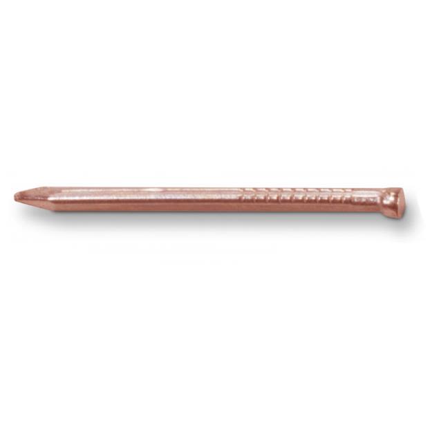 Heco 7510140300402 Dykkert ribbet, 1,4 x 30 mm Kobber, 200-pakning