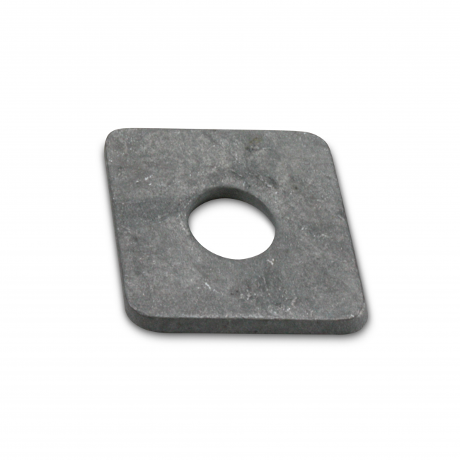Heco 9605222 Firkantskive S4B, varmgalvanisert 11 x 30 x 3 mm, 6-pakning