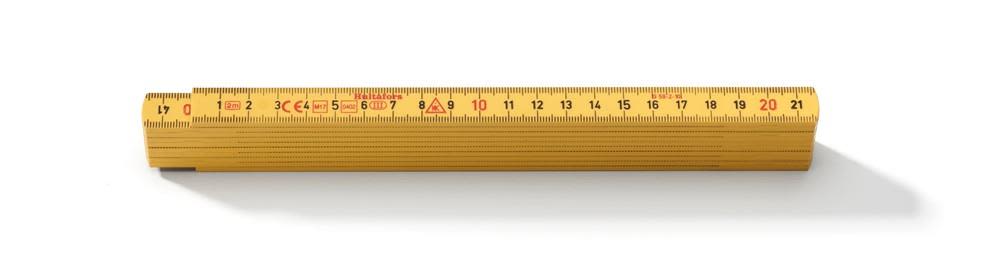 Hultafors Fiberglass folding rule g59 2m 12 links