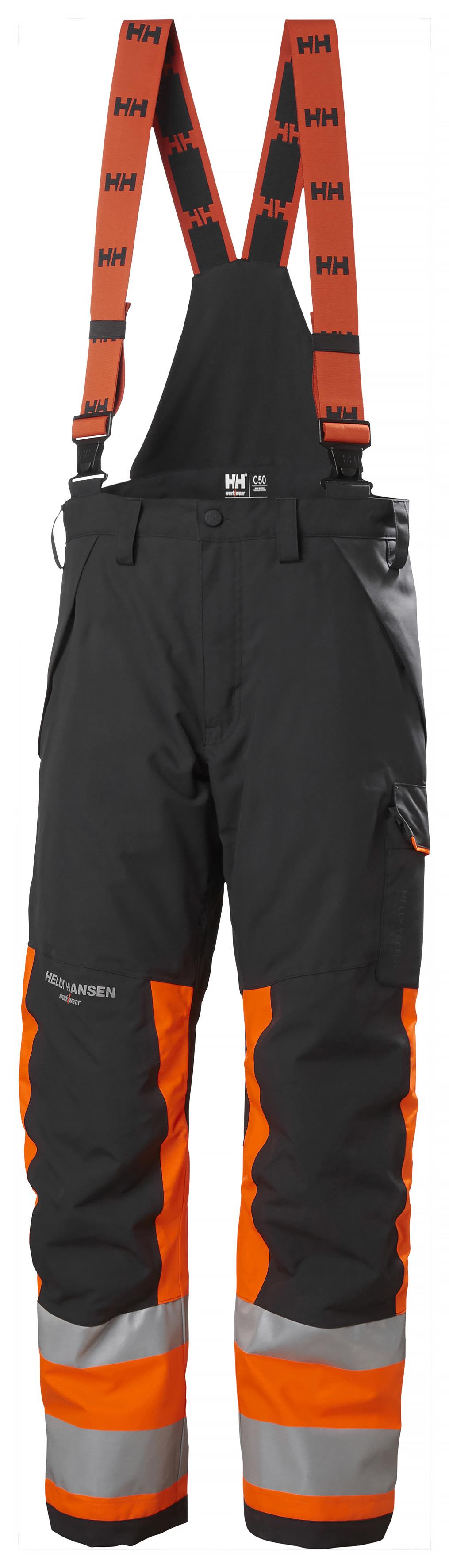 Helly Hansen Workwear Alna 2.0 71492-269 Skalhängselbyxa varsel, klass 1 Hi-Vis Orange