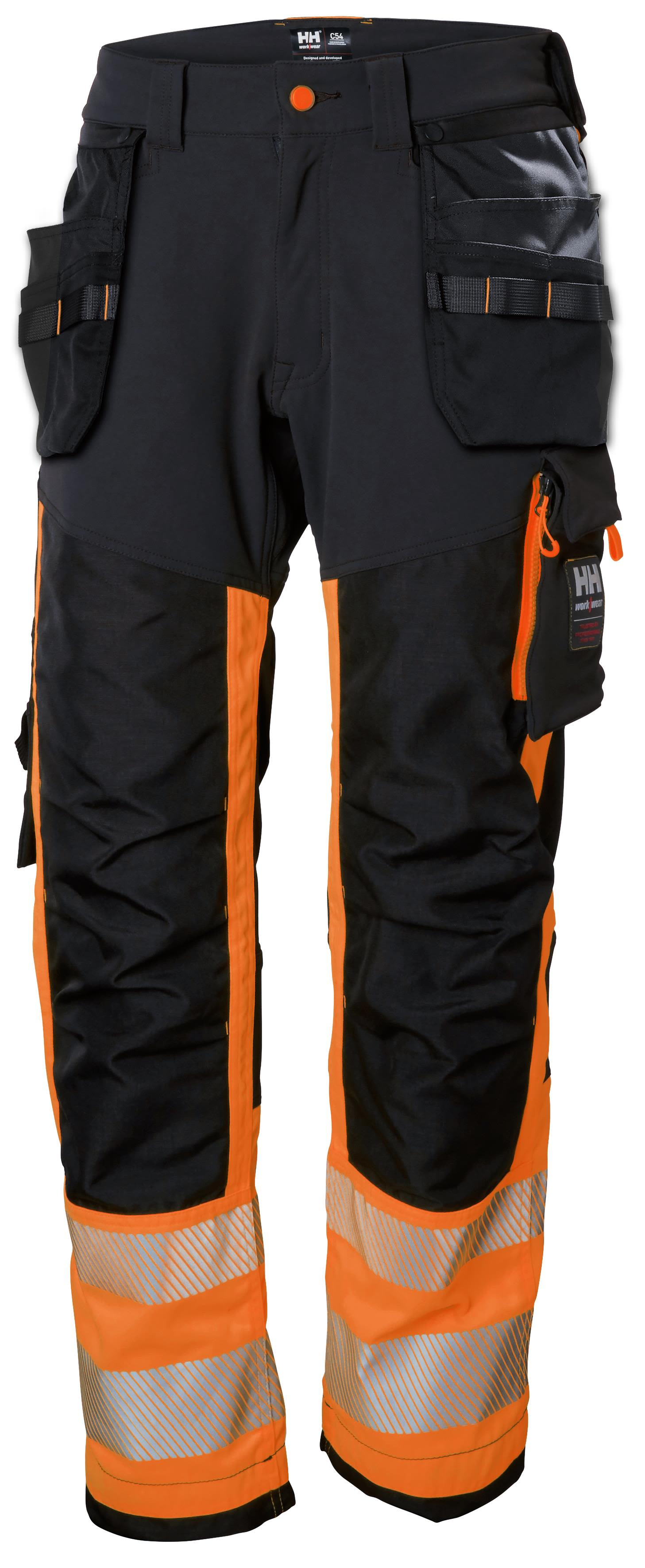 Helly Hansen Workwear ICU 77471-269 Arbeidsbukse varsel, klasse 1, oransje D96