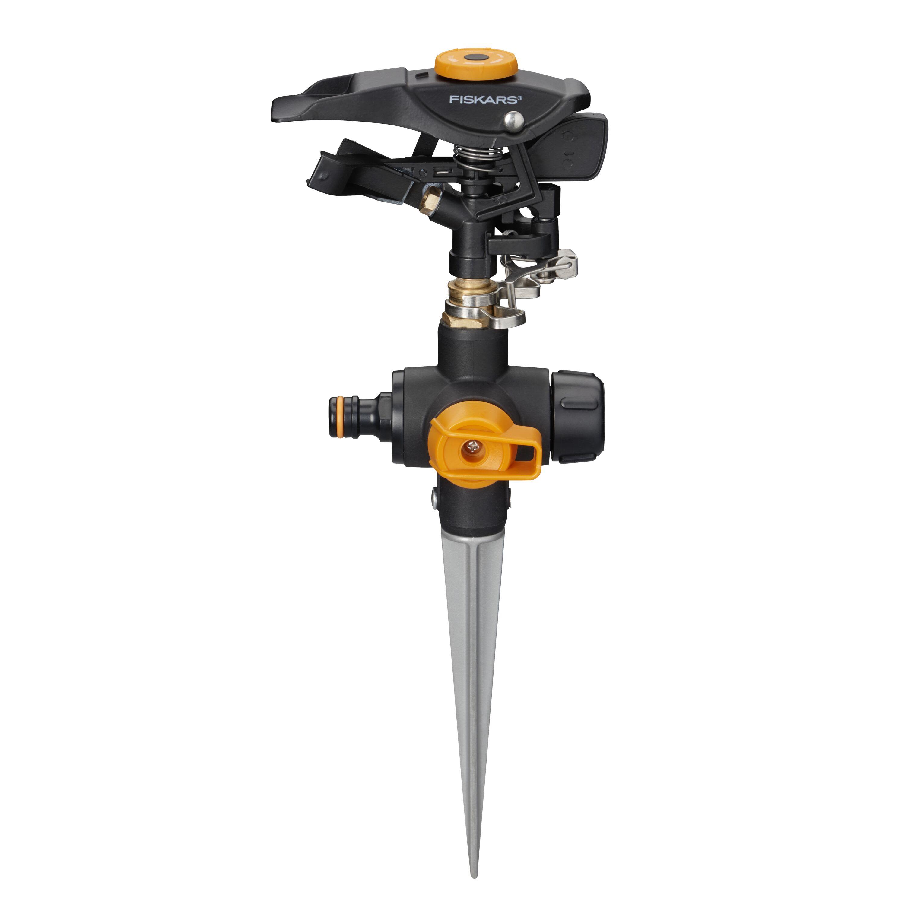 Fiskars 1027029 Impulsspreder med jordspyd, on/off