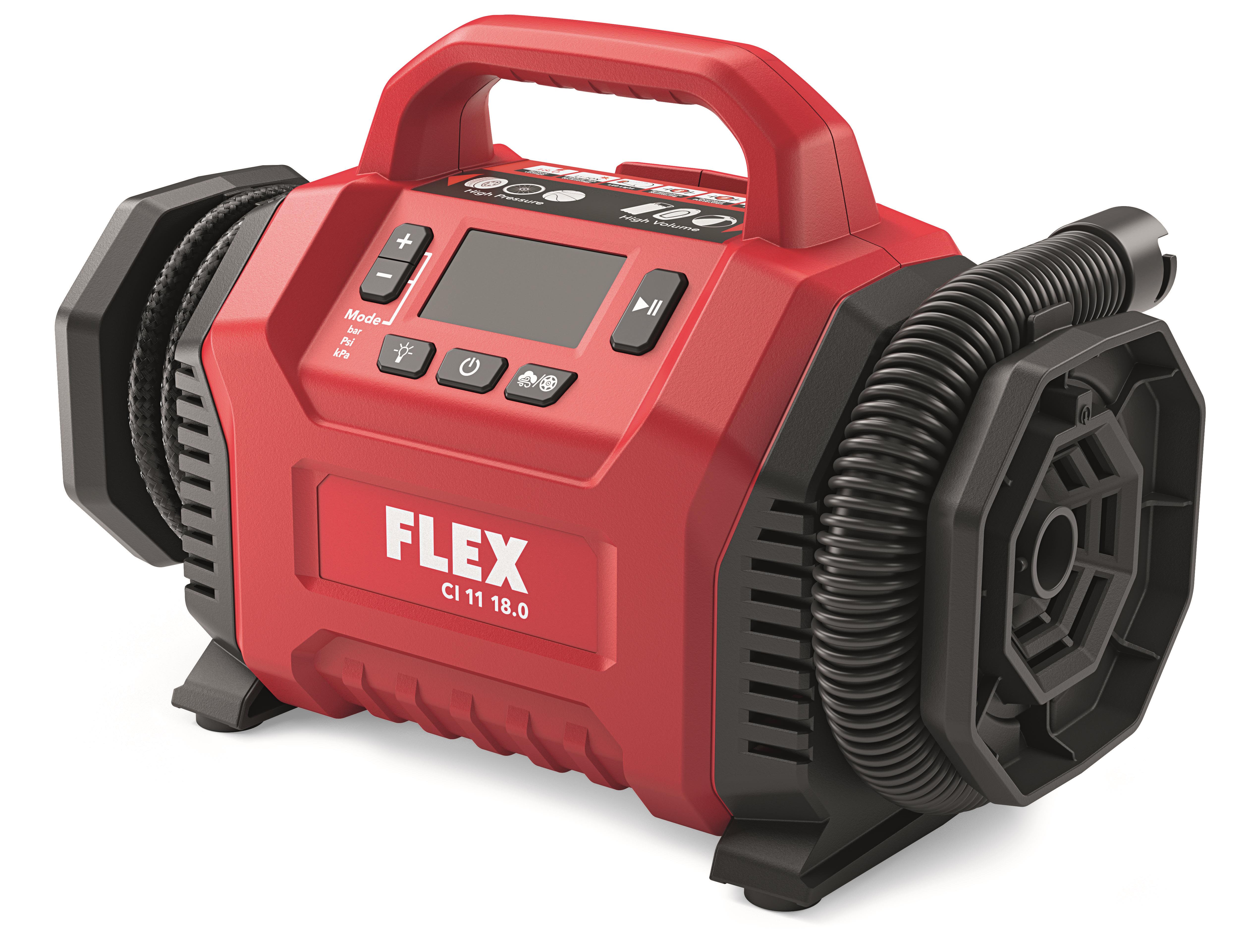 Flex CI11 18.0 SOLO Kompressor utan batteri och laddare